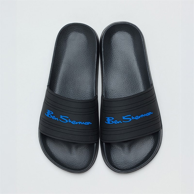 Ben Sherman Herre Southend Slider Sort - Billede 3