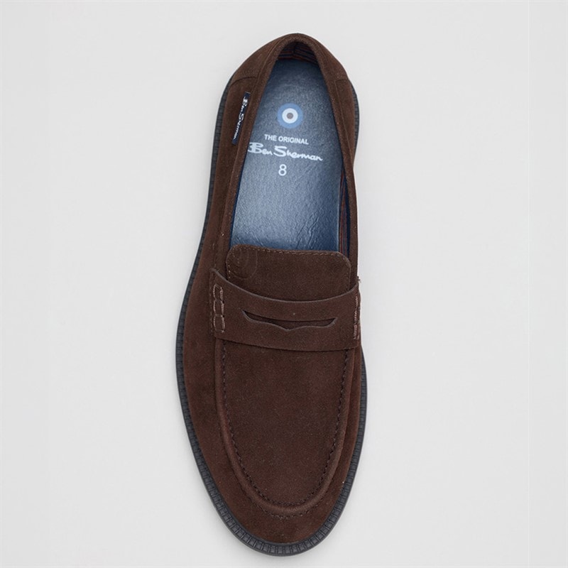 Ben Sherman Herre Chancery Hyttesko Brun - Billede 3