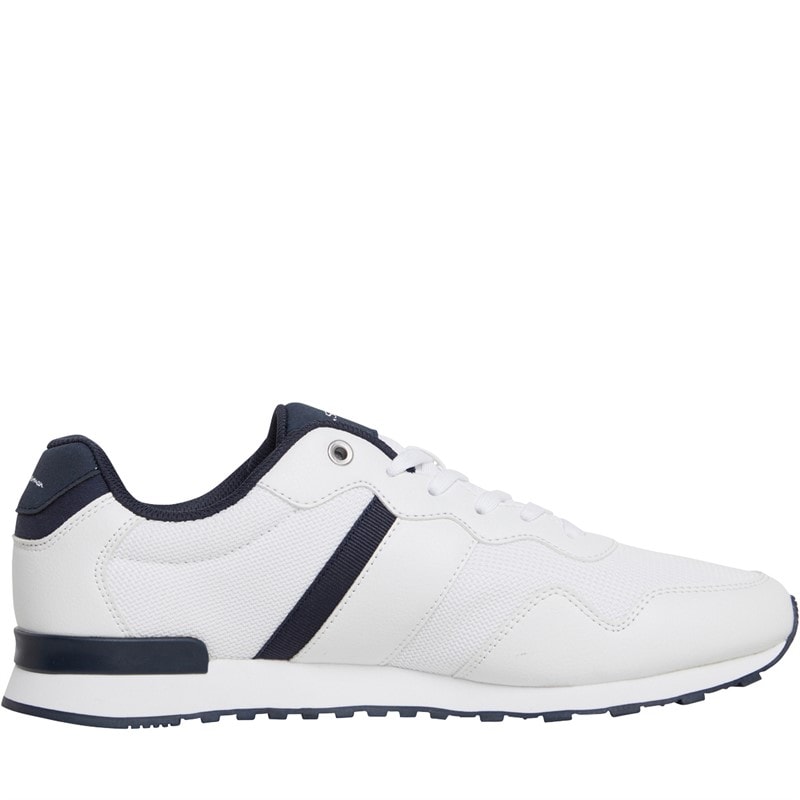 Ben Sherman Herre Owen Retro Sneakers Hvid - Billede 5