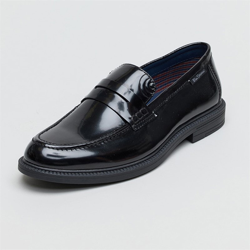 Ben Sherman Herre Chancery Hyttesko Sort - Billede 2