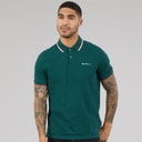 Ben Sherman Herre tværstribet polo skjorte Jade
