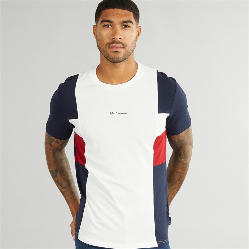 Ben Sherman Herre Vintage Sports T-shirts beige - Billede 1