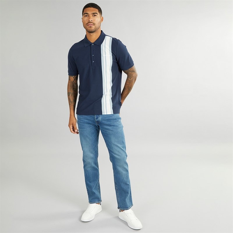 Ben Sherman Herre House Mod Kortærmet poloer Blå - Billede 4