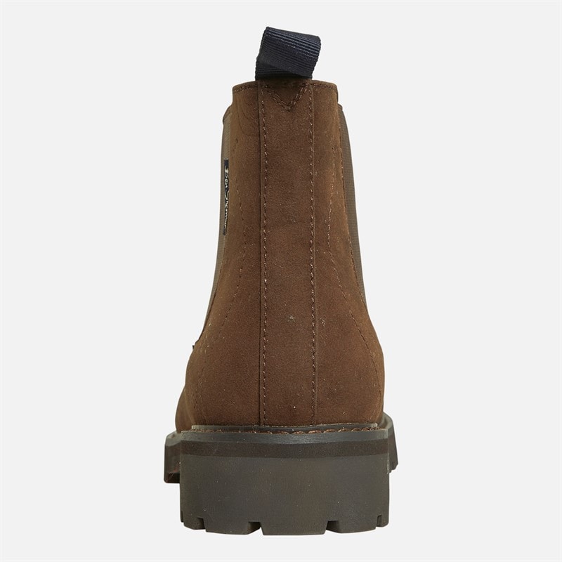 Ben Sherman Herre Chelsea Støvler Brun IMI Ruskind - Billede 3