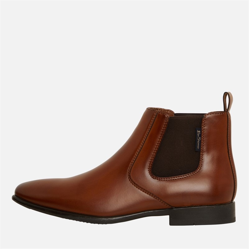 Ben Sherman Herre Durham Chelsea Ankelstøvler Brun - Billede 1