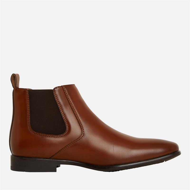 Ben Sherman Herre Durham Chelsea Ankelstøvler Brun - Billede 5