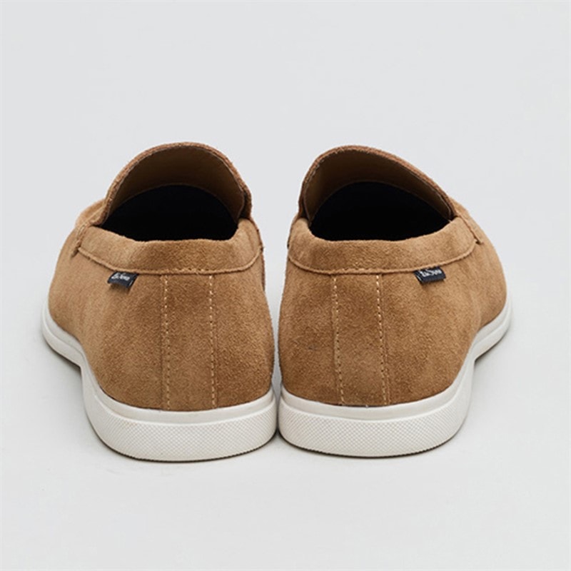 Ben Sherman Herre Amarillo Loafers Tan Ruskind - Billede 4