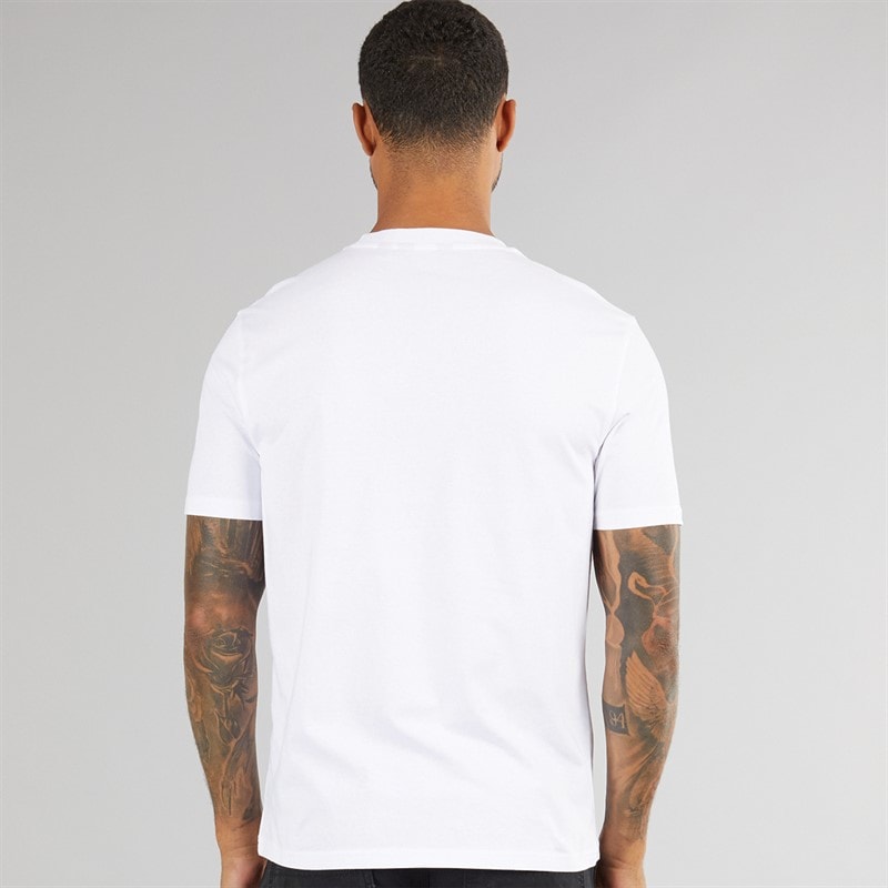 Ben Sherman Herre Rehersal Room T-Shirt Hvid - Billede 2