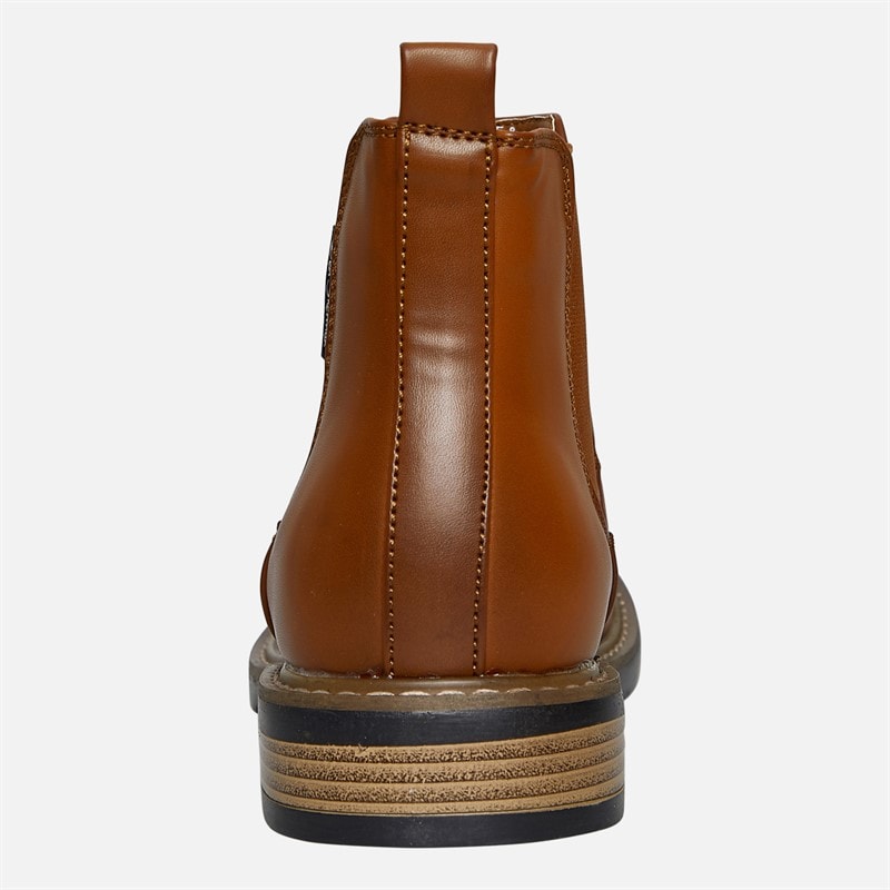Ben Sherman Herre Tribute Chelsea Støvler Ny Tan Burnish - Billede 3
