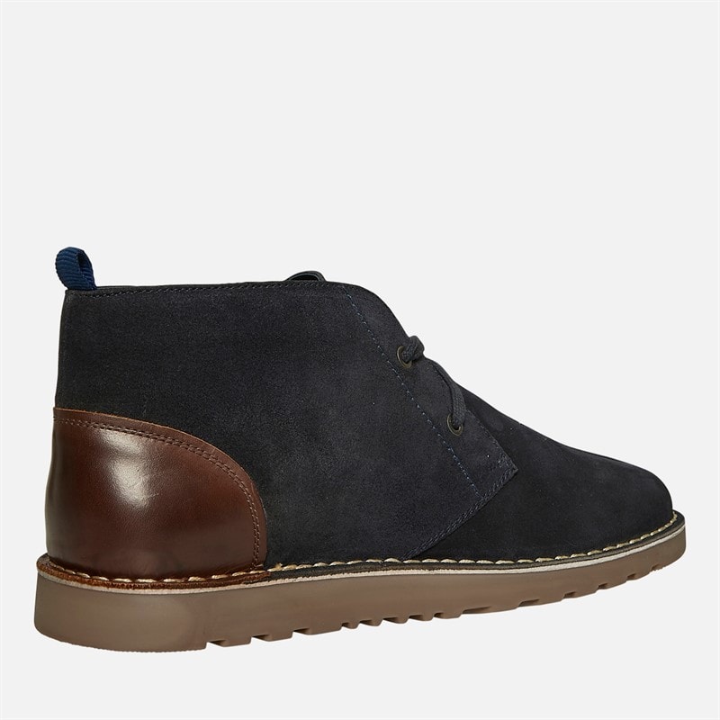 Ben Sherman Herre Townshend 2 Chukka Støvler Navy - Billede 5