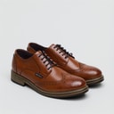 Ben Sherman Herre Triumph II Brogue Sko Burnished Tan