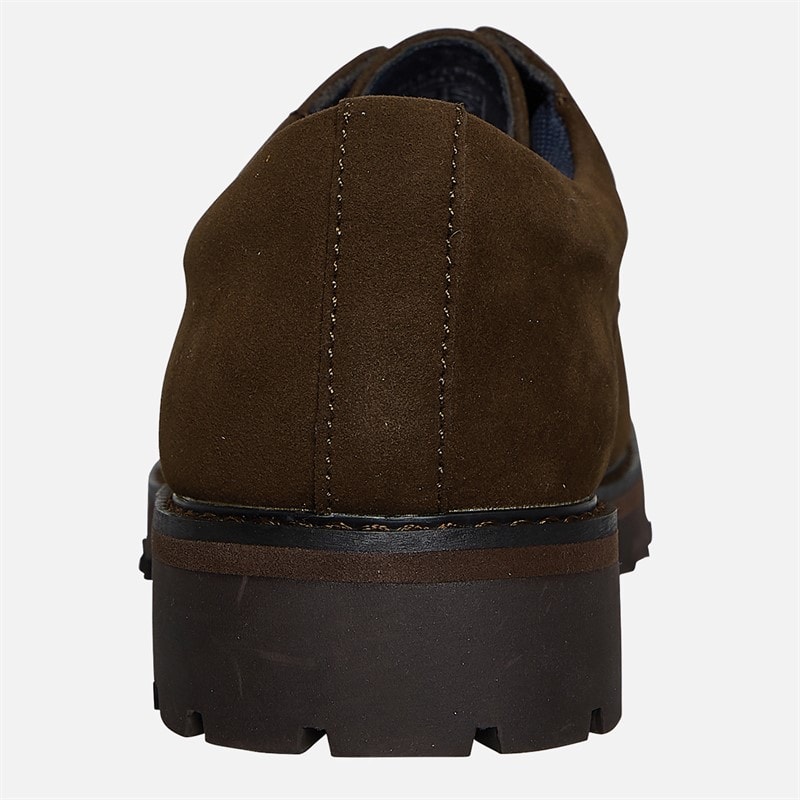 Ben Sherman Herresko Chesterley Derby Brown Imi Suede - Billede 4
