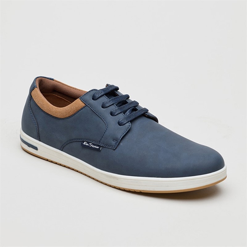 Ben Sherman Herre Detour Derby sko Navy Imi - Billede 2