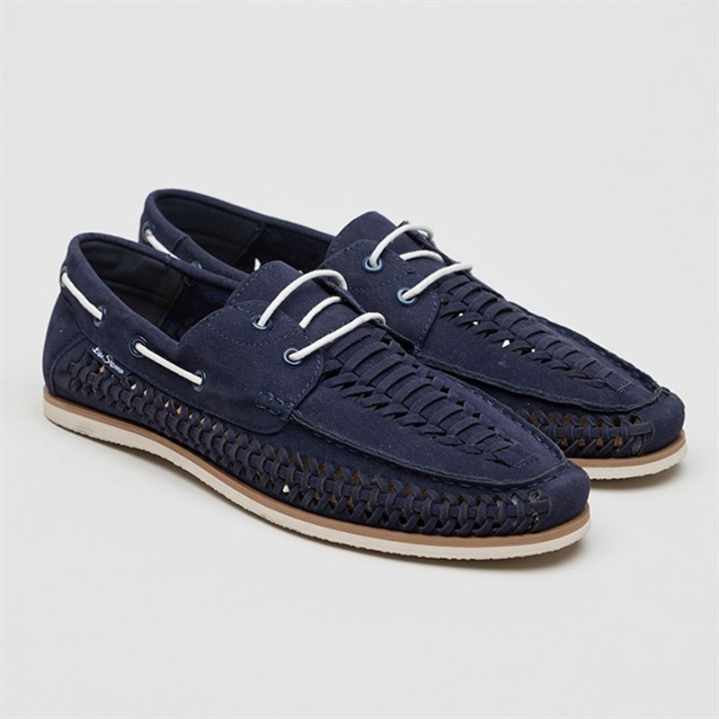 Ben Sherman Herre Miami Dæk Sko Navy - Billede 2