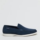 Ben Sherman Herre Amarillo Loafers Navy Suede