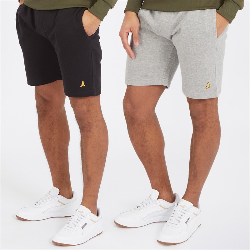 Brave Soul Herre To-pak McCartney Shorts Sort/Grå - Billede 1
