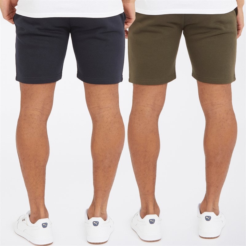 Brave Soul Herre Shorts med to stykker Navy / Khaki - Billede 2