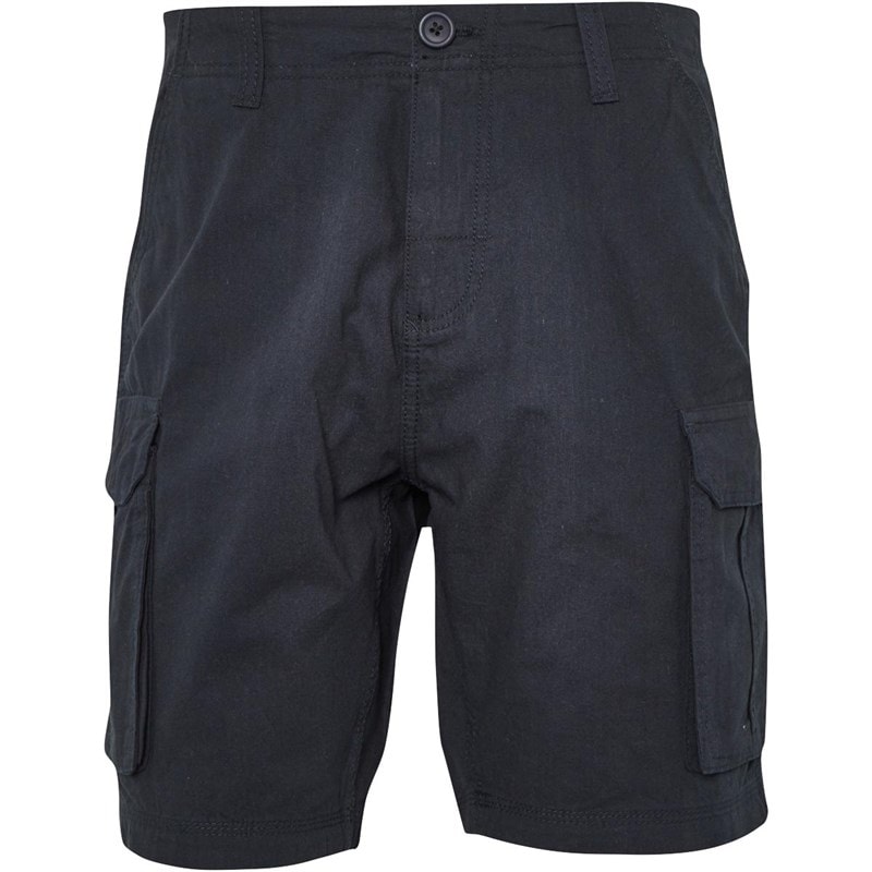 Brave Soul Herre Riverwood Cargo shorts Meget Mørk Marineblå - Billede 3
