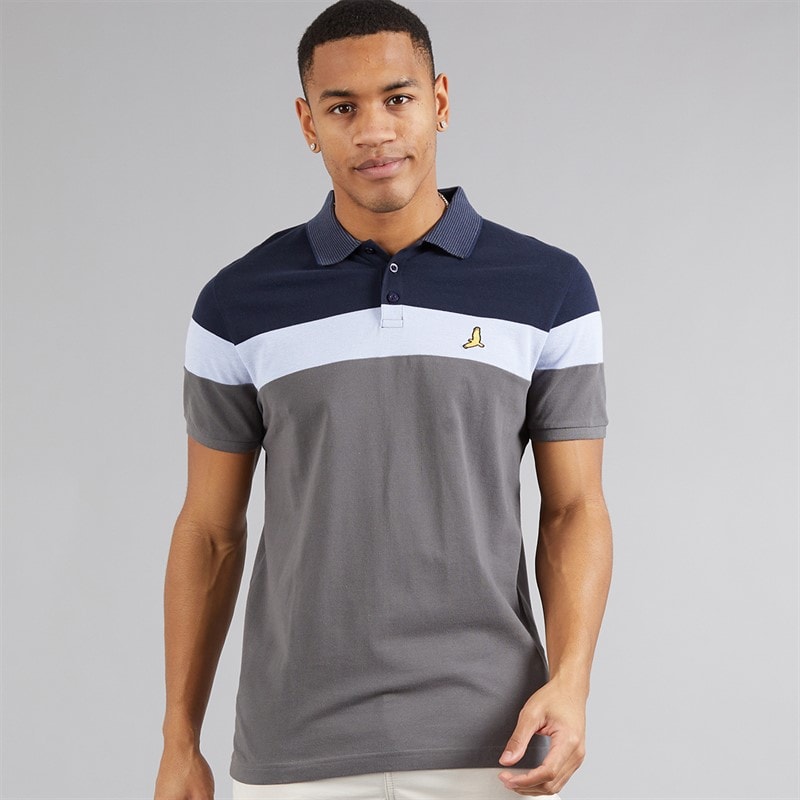 Brave Soul Herre Miguel Polo Shirt Dark Navy - Billede 1