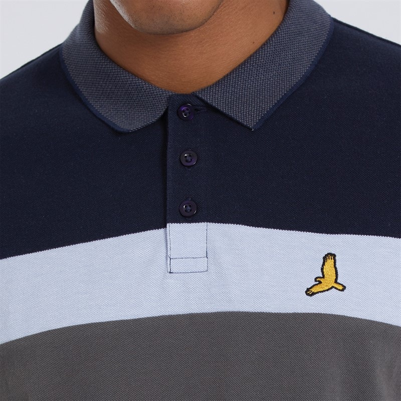 Brave Soul Herre Miguel Polo Shirt Dark Navy - Billede 3