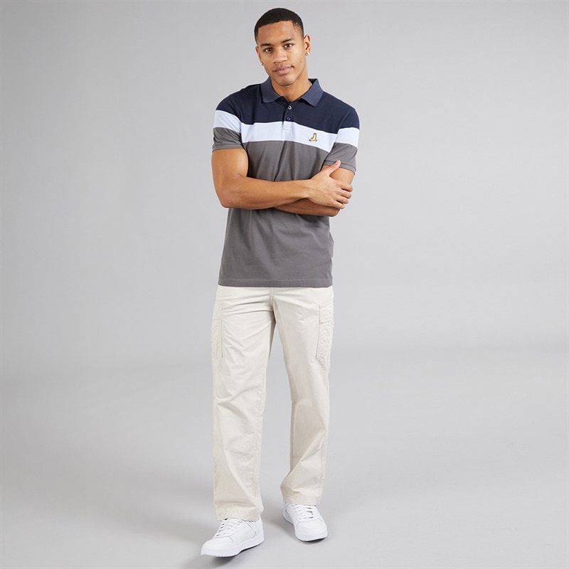 Brave Soul Herre Miguel Polo Shirt Dark Navy - Billede 4