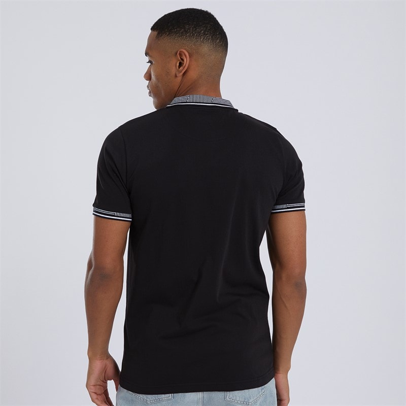 Brave Soul Herre Historie Polo Sort - Billede 2