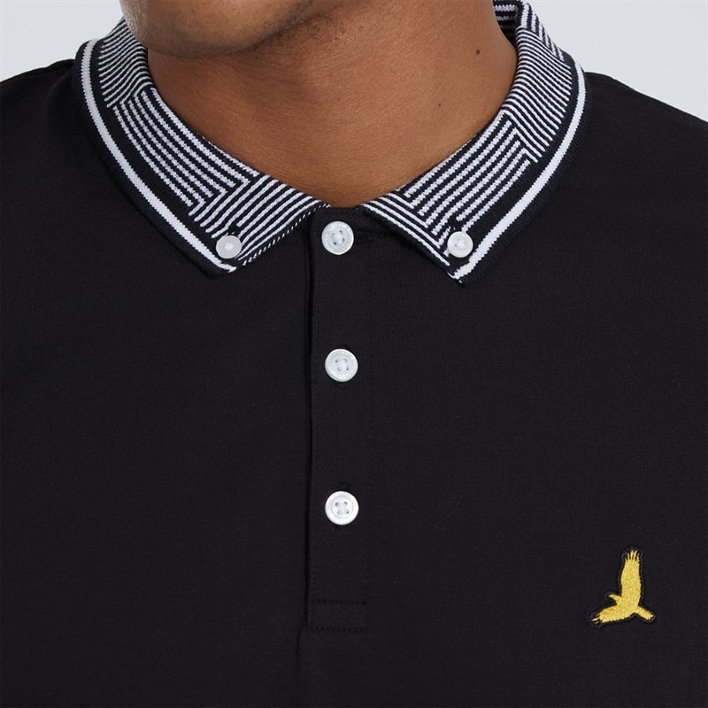 Brave Soul Herre Historie Polo Sort - Billede 3