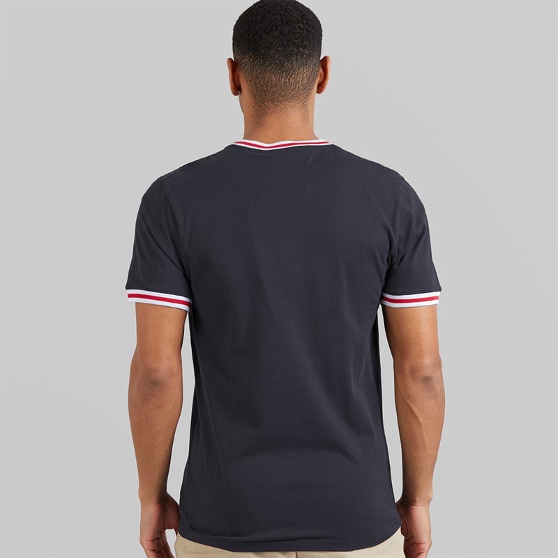 Brave Soul Herre Embryo T-Shirt Blå - Billede 2