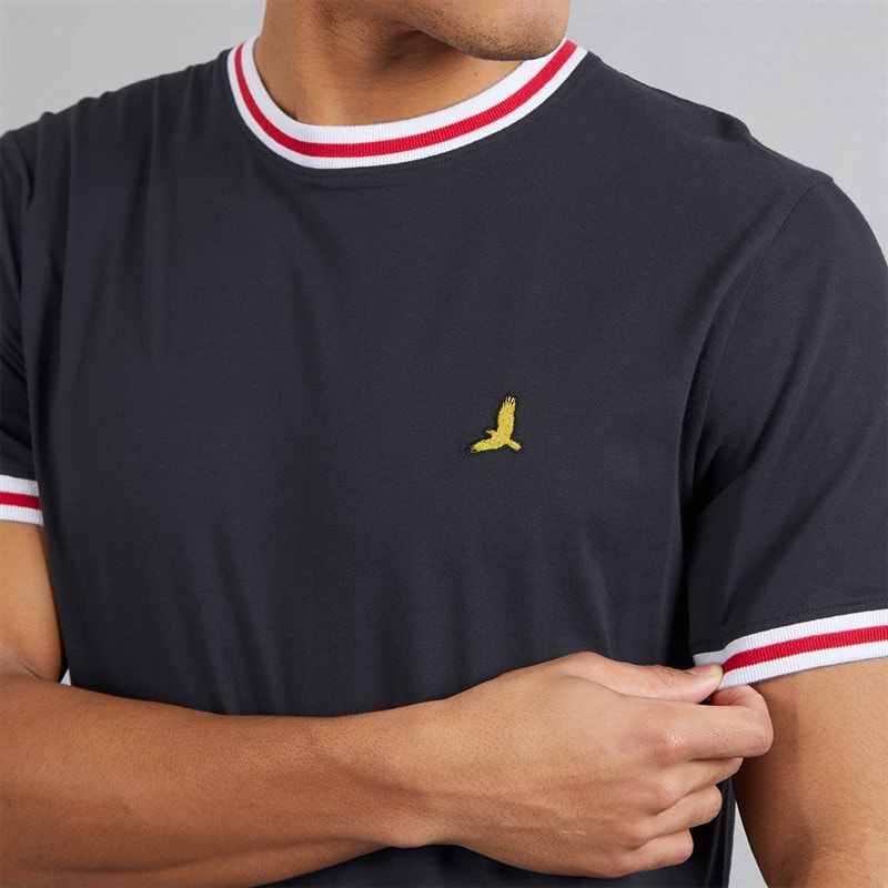 Brave Soul Herre Embryo T-Shirt Blå - Billede 3