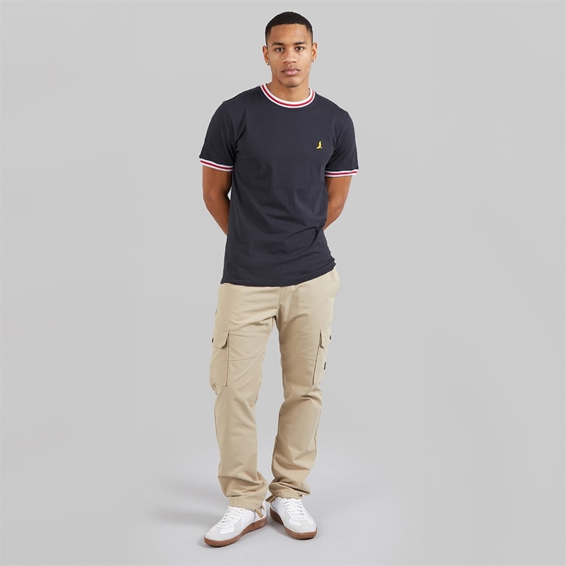 Brave Soul Herre Embryo T-Shirt Blå - Billede 4