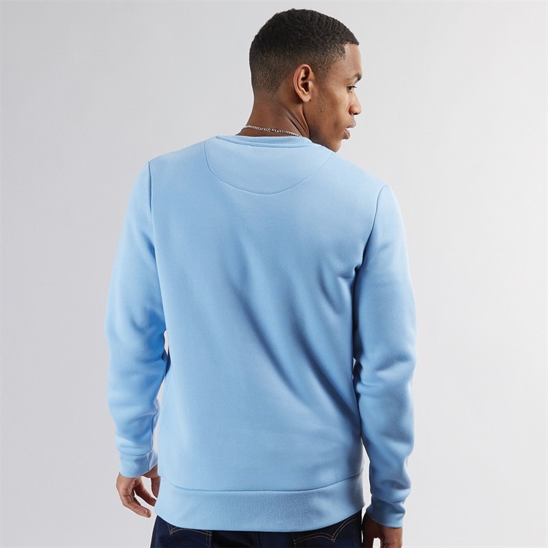Brave Soul Sweatshirt med rund hals til Herre Arktisk Blå - Billede 2