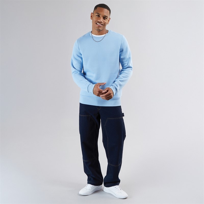 Brave Soul Sweatshirt med rund hals til Herre Arktisk Blå - Billede 3