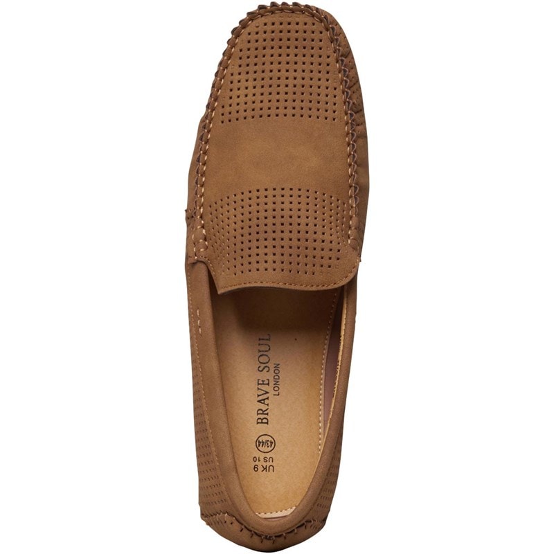 Brave Soul Herre Justin Loafers Gyldenbrun - Billede 4