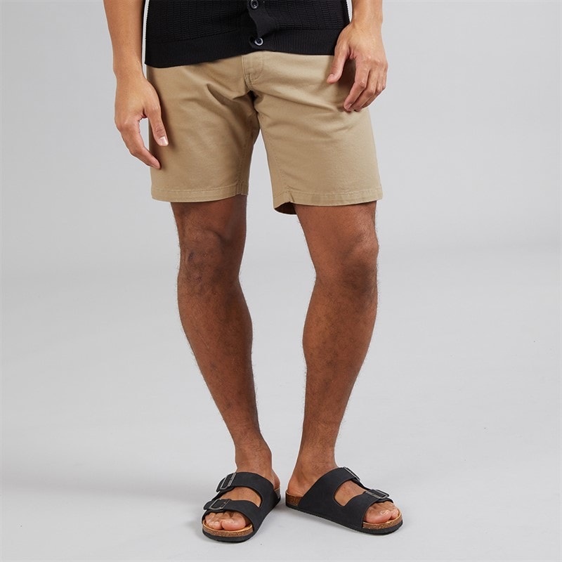 Brave Soul Herre Hansen Chino Shorts Sten - Billede 1