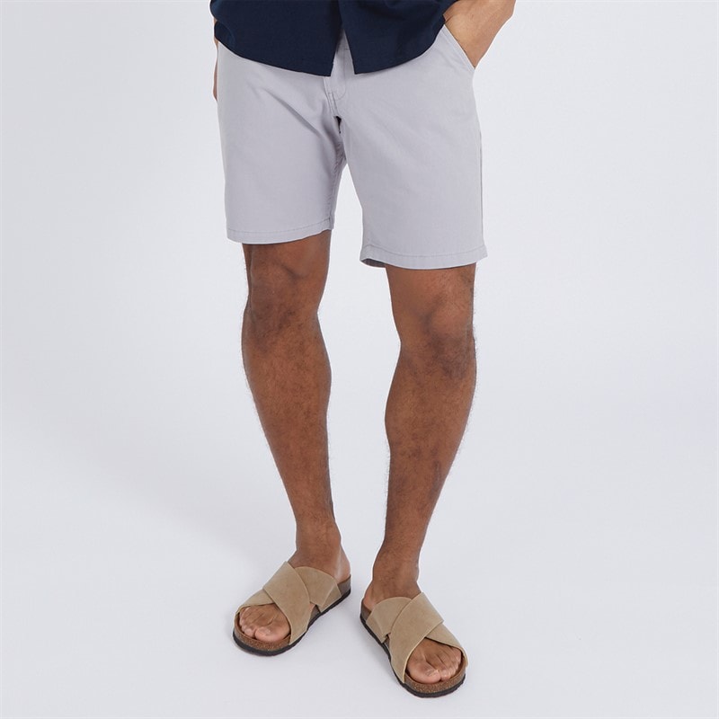 Brave Soul Herre Hansen Chino Shorts Grå - Billede 1