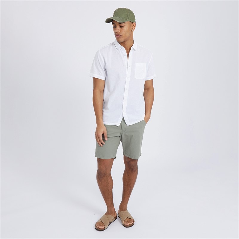 Brave Soul Herre Hansen Chino Shorts Salvie - Billede 3