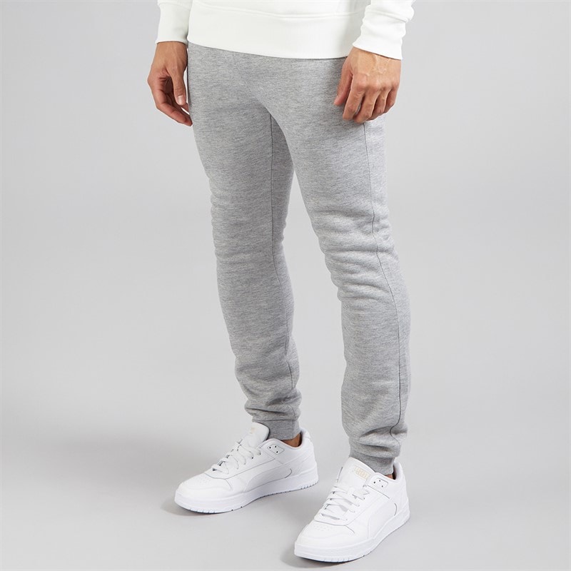 Brave Soul Herre Willas Joggingbukser Lysegrå Melange