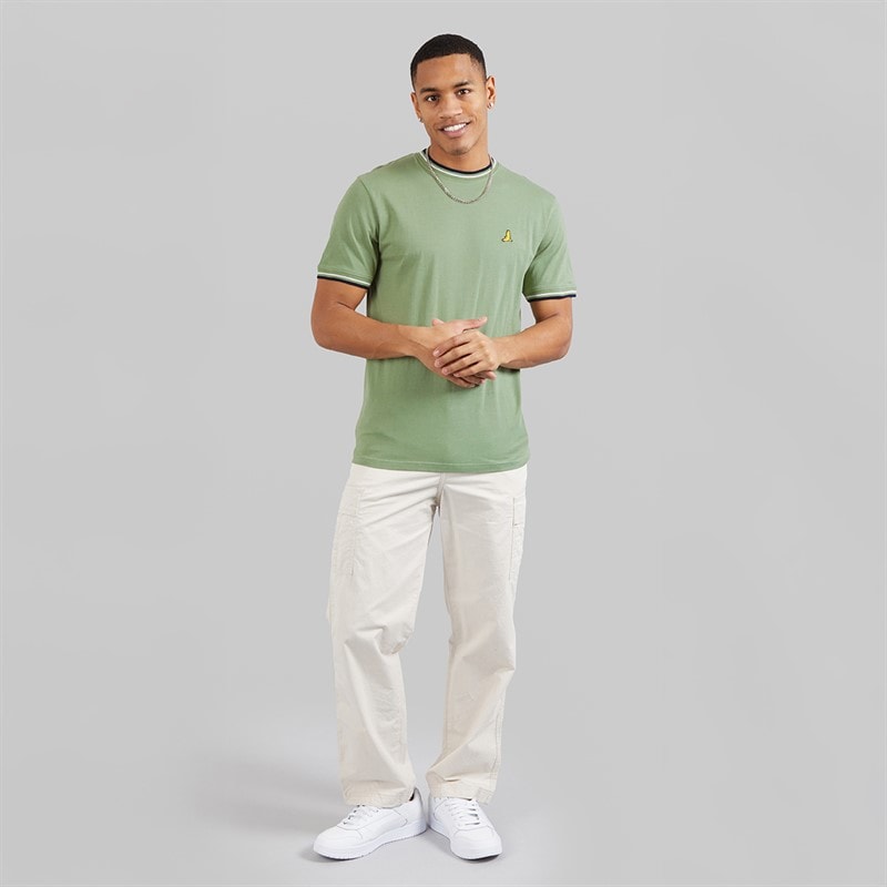 Brave Soul Herre Federerf T-shirts Flerfarvet - Billede 3