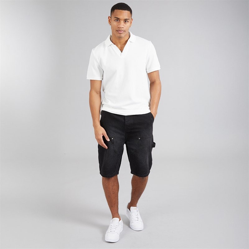 Brave Soul Herre Cadby Polo Skjorte Cream/Washed Sage - Billede 4