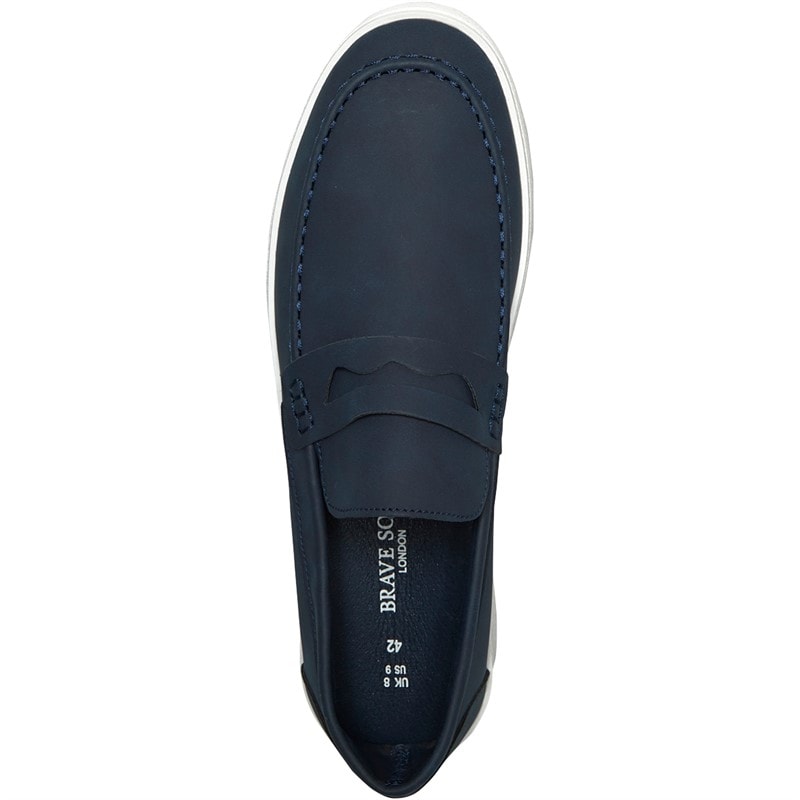 Brave Soul Herresko Lisbon Loafers Blå - Billede 4