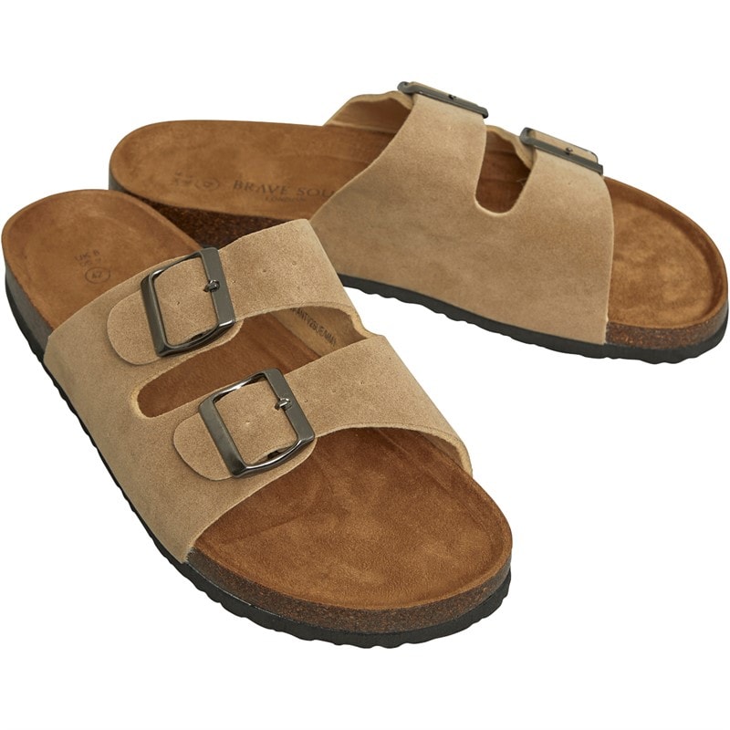 Brave Soul Herre Anthony Sandaler Brun - Billede 1