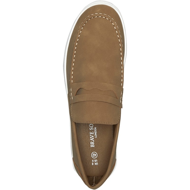 Brave Soul Herre loafers Lissabon ørken taupe - Billede 4