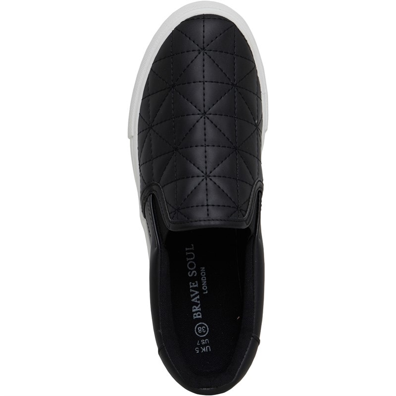 Brave Soul Dame Sneakers Sort - Billede 4