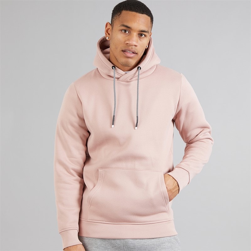 Brave Soul Herre Zoid Hættetrøje Dusty Pink