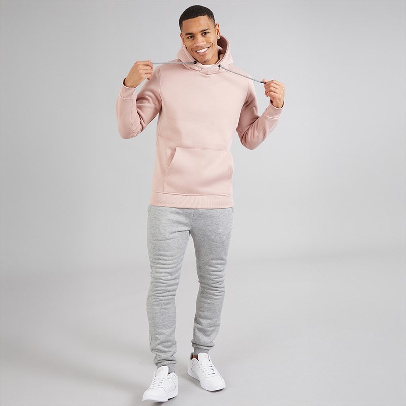 Brave Soul Herre Zoid Hættetrøje Dusty Pink - Billede 4