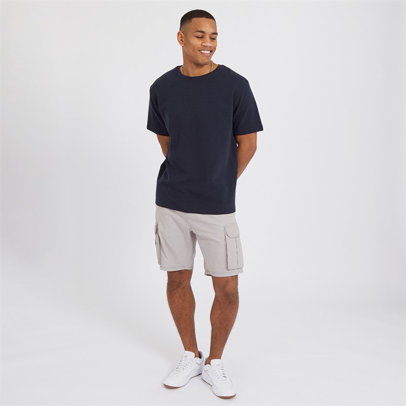 Brave Soul Herre Riverwood Cargo shorts Grå - Billede 3