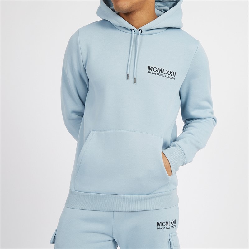 Brave Soul Herre Optimér Co-ord Lyseblå - Billede 3