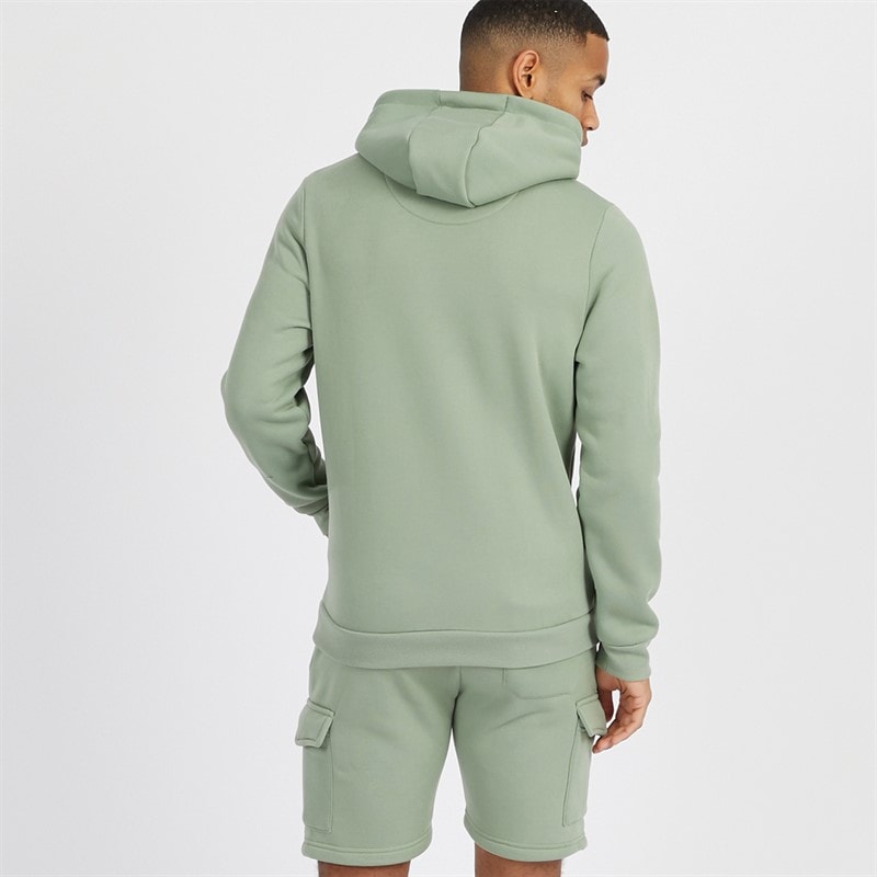 Brave Soul Herre Optimise Hættetrøje Og Shorts Sæt Mint - Billede 2