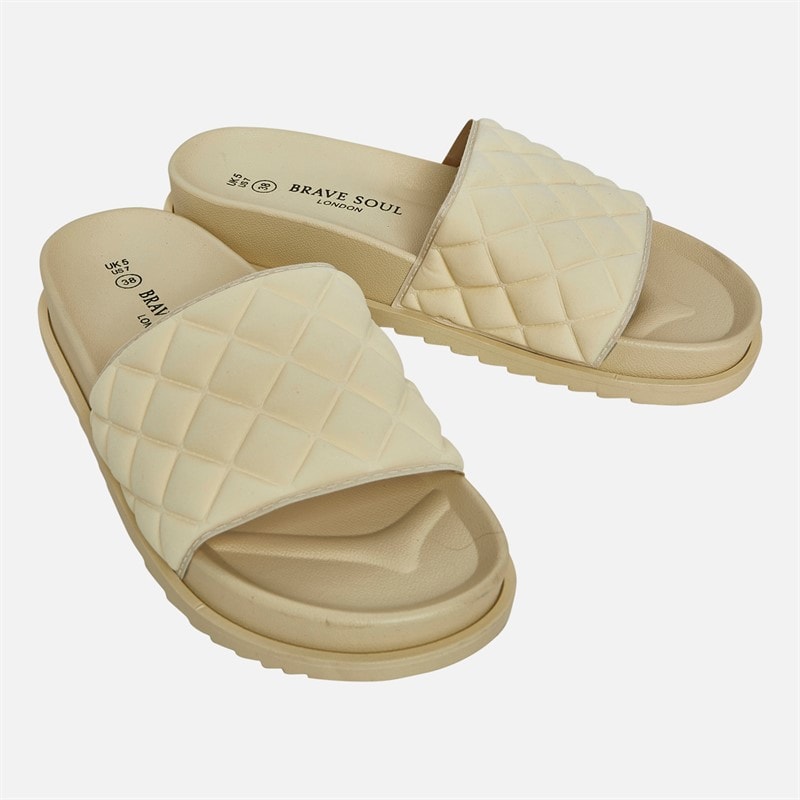 Brave Soul Dame Mae Slider beige - Billede 2