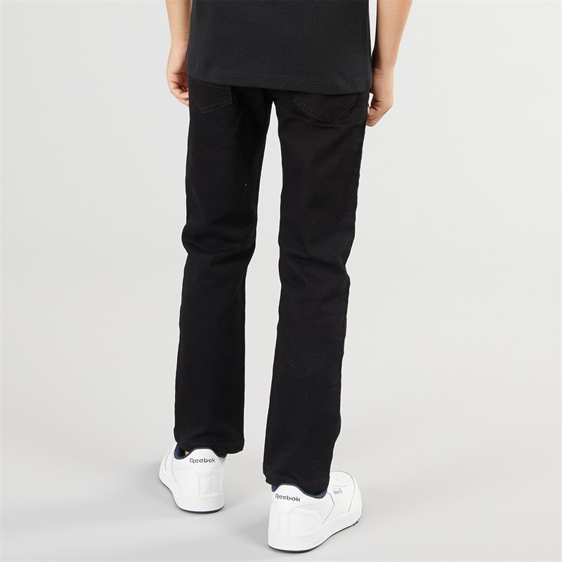 Brave Soul Drenge Regular Fit Jeans Sort - Billede 2